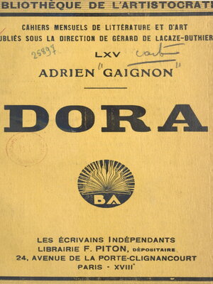 cover image of Dora